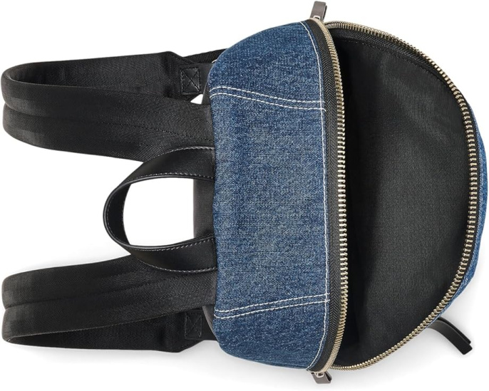 Цветной джинсовый рюкзак Biker Color-Block Denim Marc Jacobs