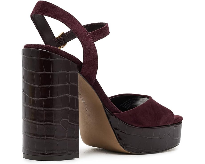 Босоножки Parton от Kenneth Cole New York на платформе и блок-каблуке