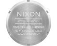 Nixon Time Teller Chrono хронограф с японским кварцем и браслетом из стали