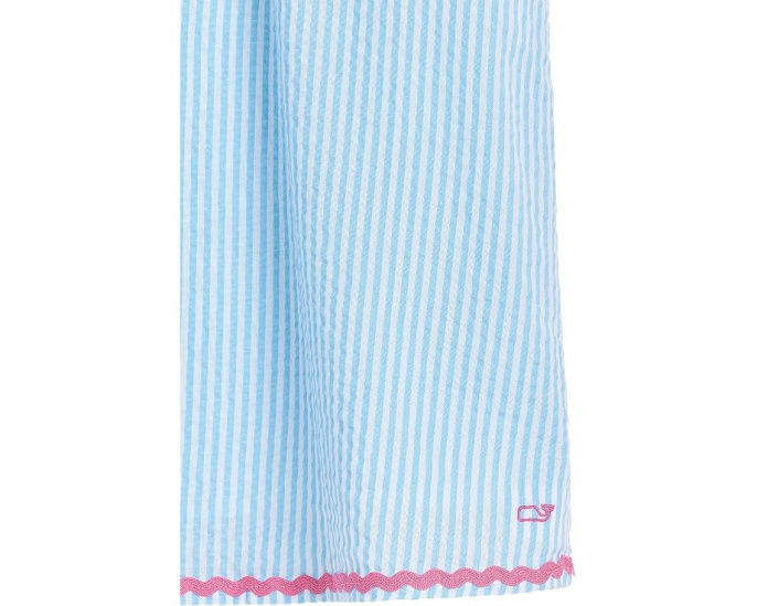 Детское платье Vineyard Vines Regan из сейрсакера с клетчатым принтом