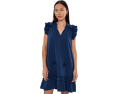 Платье Petite Flutter Sleeve Ruffled от Liverpool Los Angeles с воланами