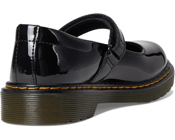 Детские балетки Maccy от Dr. Martens с ремешком на липучке