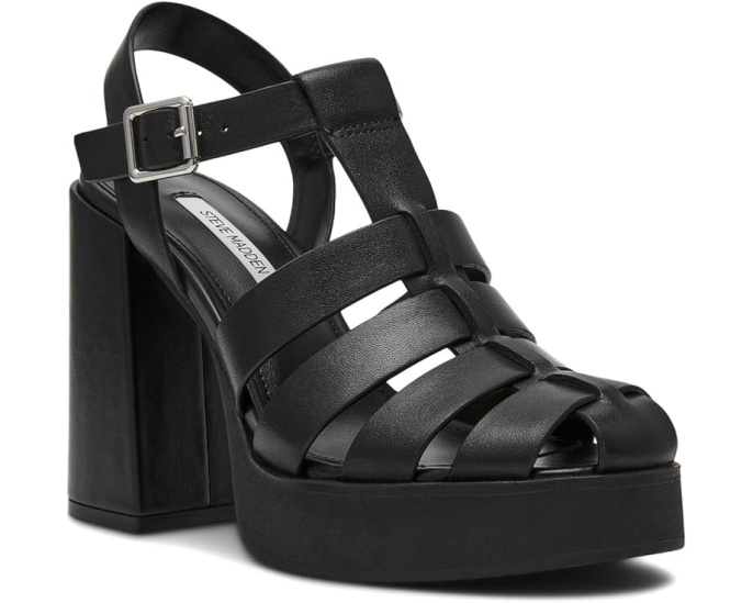 Туфли Teller на массивном каблуке с ремешком на щиколотке Steve Madden