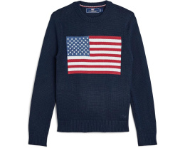 Vineyard Vines Детский свитер с американским флагом
