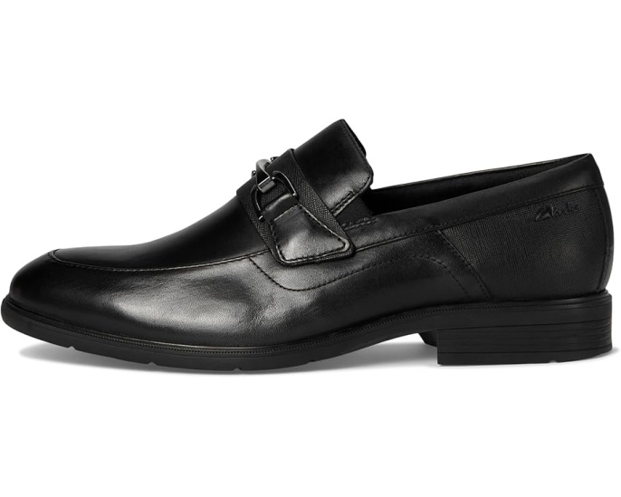 Clarks Steadwell Bit мокасины из цельной кожи с противоскользящей подошвой