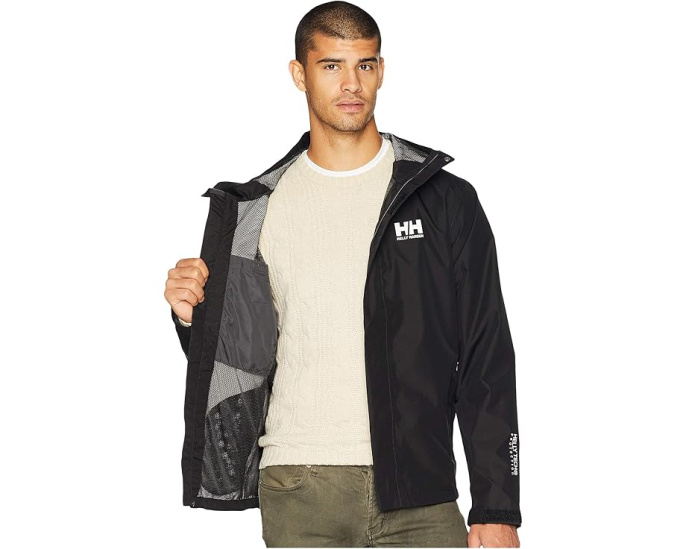 Легкая водонепроницаемая куртка Helly Hansen Seven J с регулируемым капюшоном