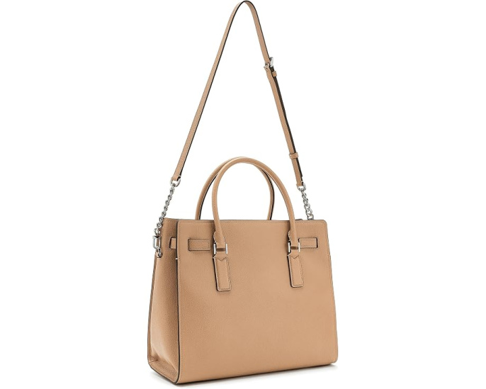 Большая сумка-сатчел Hamilton Moderne от MICHAEL Michael Kors из шагрени