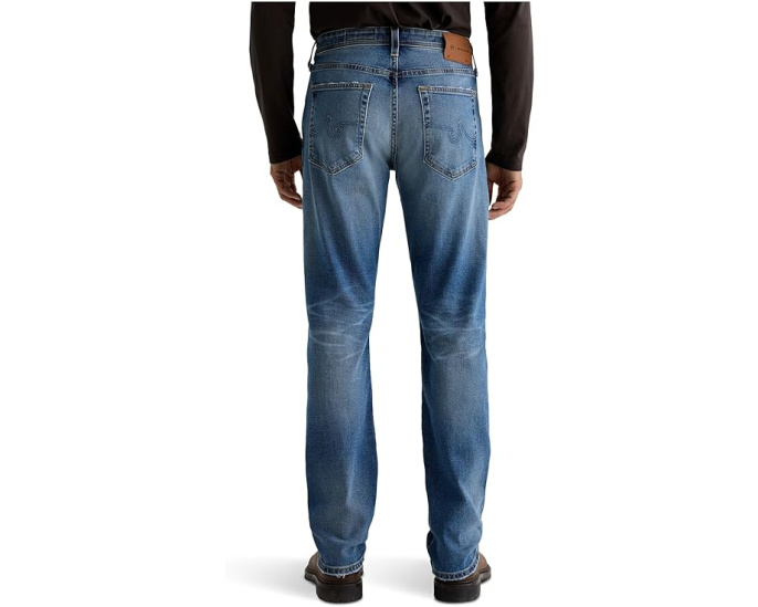 Джинсы AG Jeans Graduate с зауженным кроем и эффектом поношенности