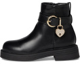 Ботильоны Steve Madden Kids Locket из веганской кожи с пряжкой и молнией