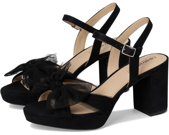 Босоножки LifeStride Last Dance Ankle Straps с ремешком на щиколотке и бантом