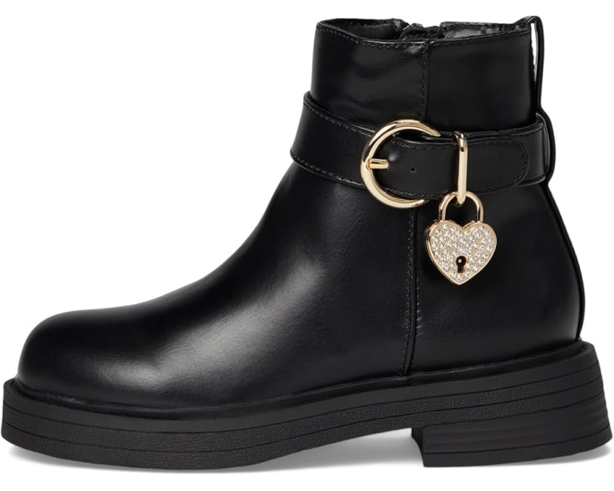 Ботильоны Steve Madden Kids Locket из веганской кожи с пряжкой и молнией