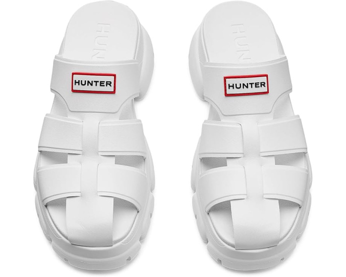 Сандалии Bonnie от Hunter с массивной подошвой и круглым носком