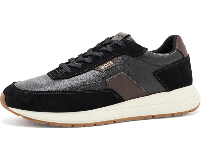 Кроссовки BOSS Vinston Low Profile Leather с круглым носком