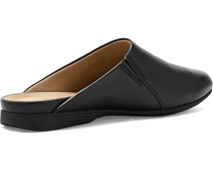 Dansko тапки-мюли Lysa из мягкой черной кожи