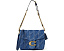 Сумка через плечо COACH Times Square Tabby с квилтингом темно-синяя