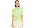 Вязаный топ Bingley с воротником и пышными рукавами Lilly Pulitzer