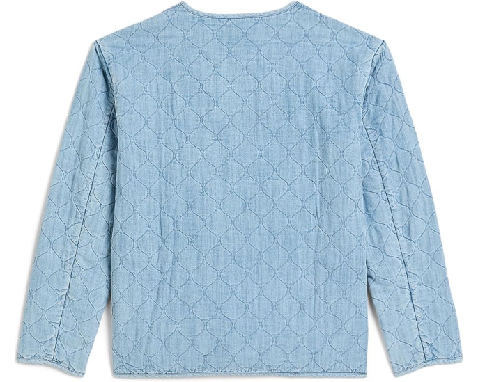 Детская стеганая куртка Vineyard Vines chambray