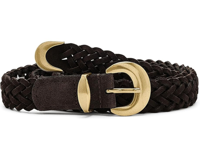 Ремень Madewell Lucie Woven Belt из замши