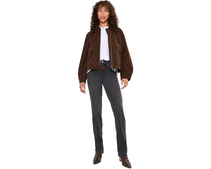 Джинсы NYDJ Tall Marilyn Straight с эффектом подтяжки