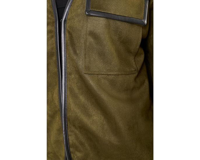 Relaxed Open Front Jacket