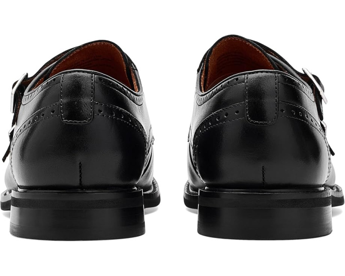 Туфли Stacy Adams Boswell с двойной пряжкой monk strap и мыском