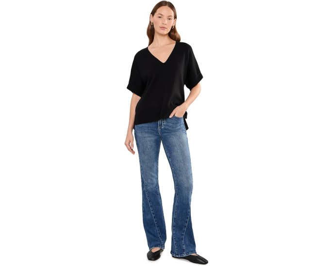 Джинсы Paige 32" High-Rise Laurel Canyon Twisted Seam в цвете Bowery