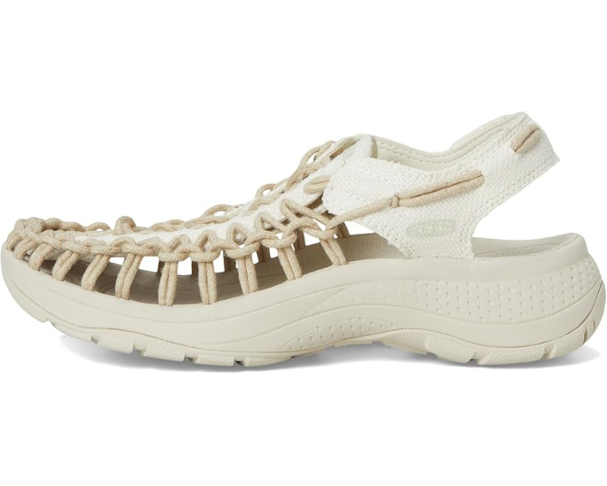 Сандалии KEEN Uneek Astoria Canvas с эластичными шнурками и пеной для амортизации
