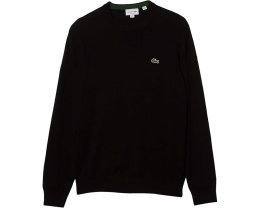 Свитер Lacoste с круглым вырезом и длинными рукавами