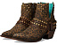 Corral Boots ботинки Z2027 с принтом леопард и молнией