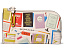 Kate Spade New York Page Turner Bestsellers Print кожаный компактный бифолд