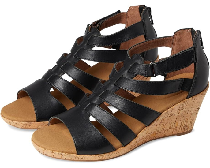 Босоножки Rockport Briah Gladiator с клином и застежкой-молнией