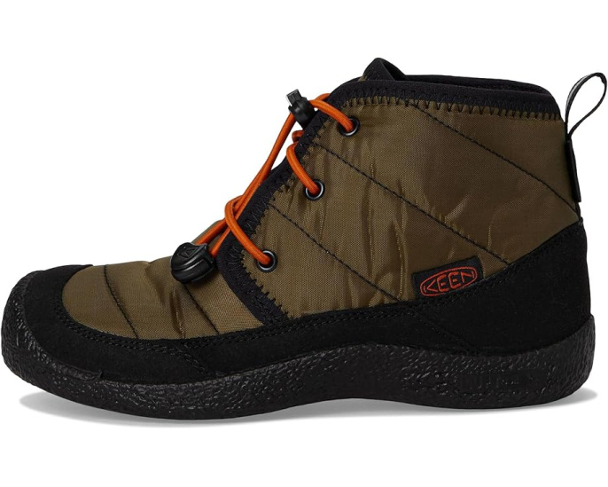 Детские утепленные водонепроницаемые ботинки чукка KEEN Howser 2 Quilted Mid Height