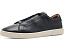 Кеды BOSS Gary Leather Sneakers кожаные с темно-синим верхом