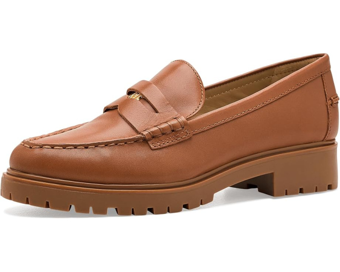 Лоферы Marli Penny из кожи Lauren Ralph Lauren