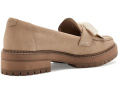 Лоферы TOMS Cara Bow с бантом и замшевым верхом