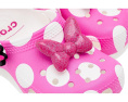 Кроксы Crocs Kids Disney Микки Маус для малышей с розовым бантом