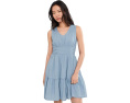 Voile Voyage Sleeveless Short Dress