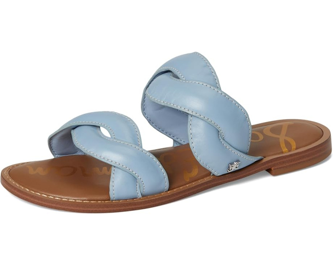 Сандалии Sam Edelman Hellen с плетеными ремешками и небольшим квадратным каблуком