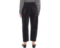 Брюки Eileen Fisher Petite Organic Cotton Stretch Corduroy Ankle Arch черные