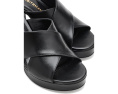 Stuart Weitzman Dayna Platform Slide босоножки на платформе черные