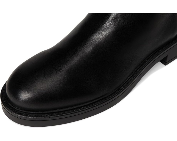 Ботинки Stuart Weitzman 5050 Celia из замши с квадратным каблуком