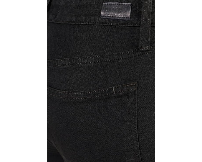 Джинсы Paige 32" High-Rise Laurel Canyon в стирке Black Shadow