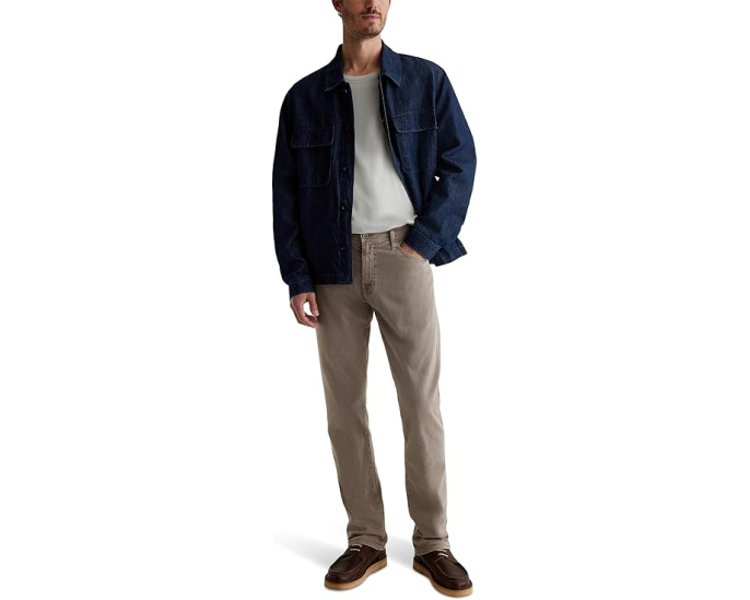Джинсы AG Jeans Everett прямого slim кроя в цвете Sulfur Amber Dust