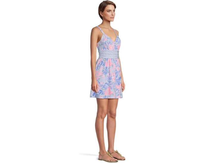 Комбинезон Nemy с юбкой от Lilly Pulitzer с цветочным принтом
