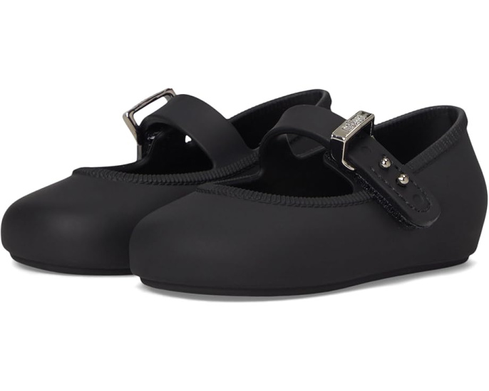 Мягкие балетки Soft Ballerina с пеной для комфорта и липучкой Mini Melissa