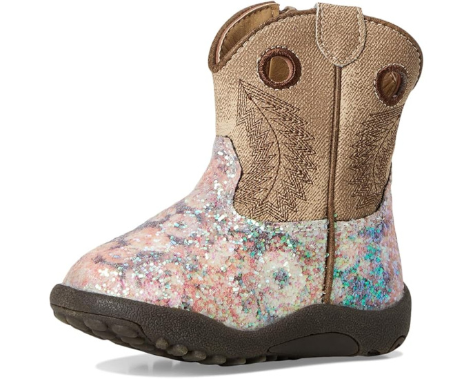 Сапоги Cowbabies Willow Glitter с блестками и джинсовым голенищем