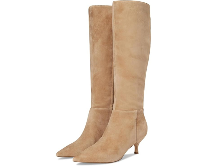 Ботильоны Nine West Somas до колена с заостренным носком и каблуком kitten heel