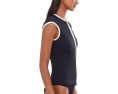 Seafolly Солнцезащитный топ Bandwave Cap Sleeve Sunvest