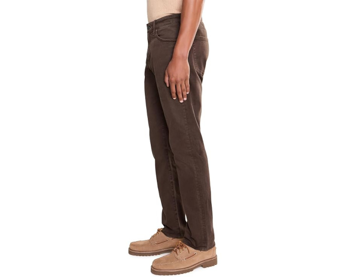 AG Jeans брюки Everett Slim Straight коричневые