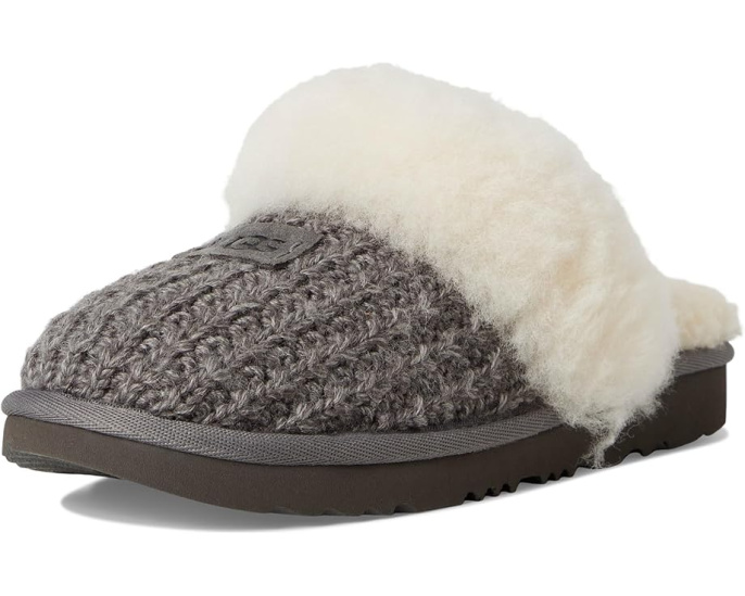 Детские тапочки UGG Kids Cozy II Knit с подкладкой UGGplush
